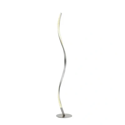 Image of Lindby Criostal Floor Lamp Alu