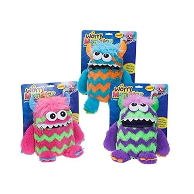 Image of Toyland® Worry Monster Eats Your Worries! Soft Plush Toy ONE SUPPLIED AT RANDOM