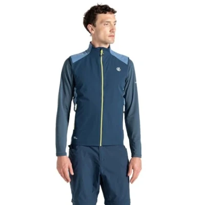 Image of Dare 2b Men&#039;s Water repellent Lattitudinal II Vest Moonlight Denim Blue, Size: M