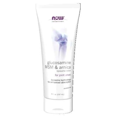Image of Glucosamine, MSM &amp; Arnica Liposome Lotion 237 ml.