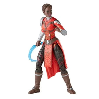 Image of Marvel Hasbro Legends Series Black Panther Legacy Collection, 15cm Nakia Collection Figure and 2 Accessories, Multicolor (F5974)