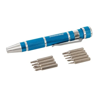 Image of Silverline Precision Screwdriver Set 9pce 110mm