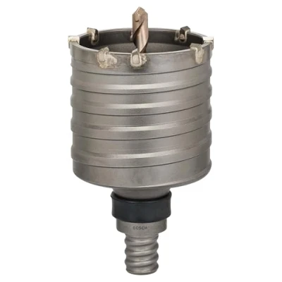 Image of Bosch 1x PRO SDS max 5 Core Cutter, Two Piece with Thread (for Concrete, Concrete building block, Ø 90 mm, Professional Accessory Rotary Hammer Drill)