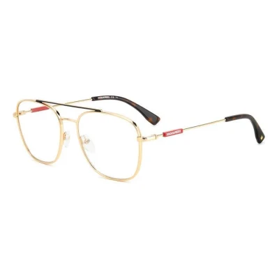 Image of Eyewear Dsquared2 D2 0047 col. rhl Man Square Black gold