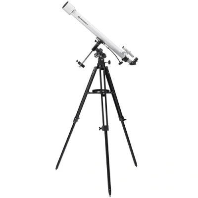 Image of Bresser 4660910 Classic 60/900 EQ Sky Refractor Telescope with Accessories White