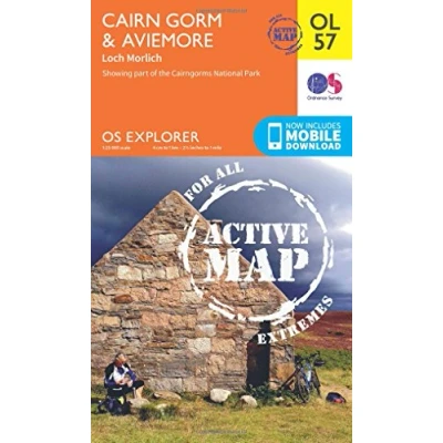 Image of Explorer OL 57 Cairn Gorm &amp; Aviemore Map