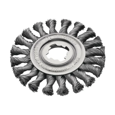 Image of Lessmann X Lock Knot Wheel Brush 115mm Non Spark