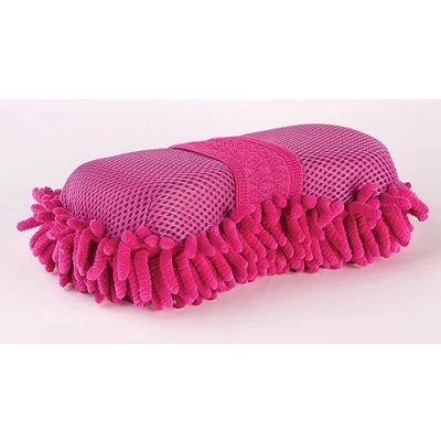 Image of Lincoln Microfibre Grooming Sponge Horse &amp; Pony Purple