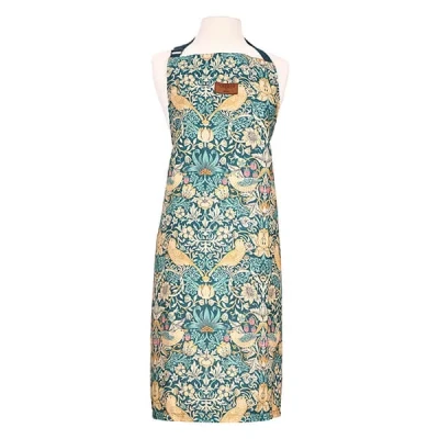 Image of Morris &amp; Co Strawberry Thief Apron