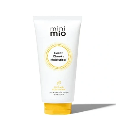 Image of Mama Mio Mini Sweet Cheeks Moisturiser 150ml Suitable for Newborns and Sensitive skin, Vegan, Cruelty free, Dermatologically tested, Paediatrician approved