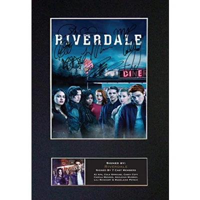 Image of #816 RIVERDALE Signed Autograph Mounted Photo Reproduction PRINT A4 Rare Perfect Birthday (297 x 210mm) (Not Framed)