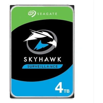 Image of Seagate Skyhawk 4 TB, Video Internal Hard HDD 3.5&quot;, SATA 6Gb/s, 256MB Cache, for DVR NVR Security Camera System, with in house Rescue Services (ST4000VX016)