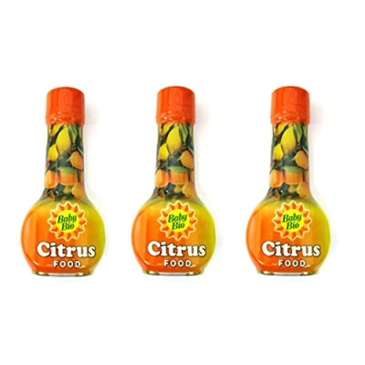 Image of 3 X Baby Bio Citrus Food Plant Feed Fertilizer 175Ml