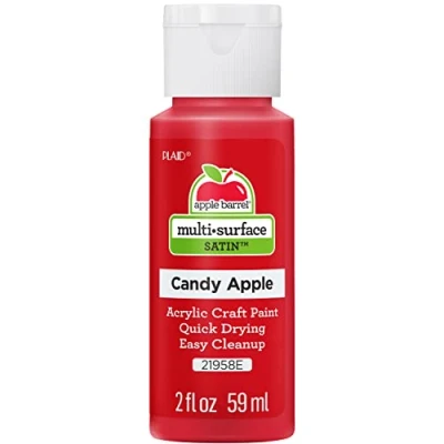 Image of Apple Barrel Acrylic Paint, Candy Apple, 2oz