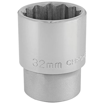 Image of Draper 12 Point Socket, 3/4&quot; Sq. Dr., 32mm