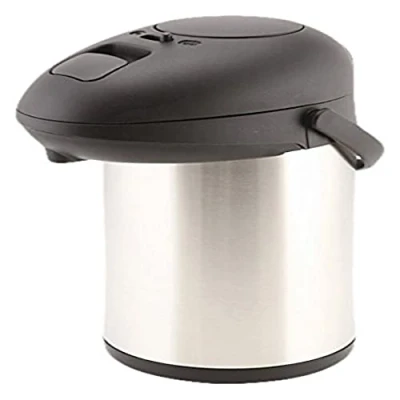 Image of Genware NEV V3001 Vacuum Pump Pot, Stainless Steel, Unbreakable, 3.0 L
