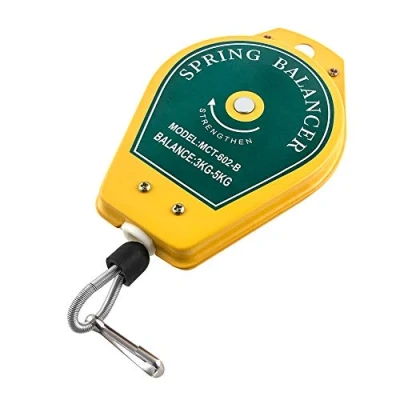 Image of QWORK® Spring Balancer, 3 5kg Retractable Hanging Tool Holder Hanger for Assembly line