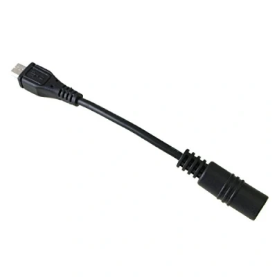 Image of Adafruit MicroUSB Plug to 5.5/2.1mm DC Barrel Jack Adapter [ADA2727]