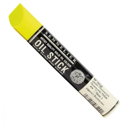 Image of Sennelier Oil Stick Fluorescent Yellow N130125.502