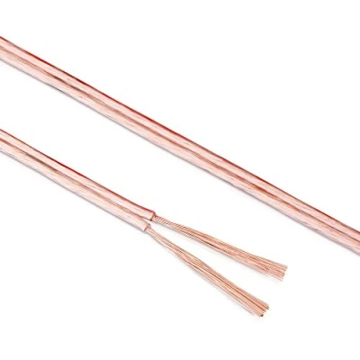 Image of MANAX SC2150T 20 Speaker Cable 2 x 1.50 mm² CCA (Speaker Cable/Audio Cable) Ring m Transparent