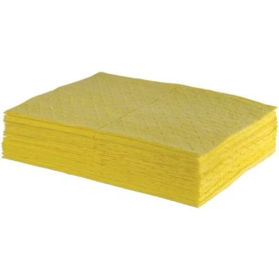 Image of Ecospill CHEMPC5036 Chemical Spill Pads, 50 x 40 cm, Set of 100