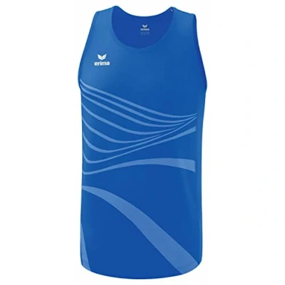 Image of Erima Men&#039;s Racing 2.0 Functional Singlet, New Royal, S