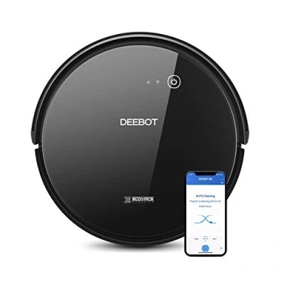 Image of ECOVACS DEEBOT 661 Robot Vacuum, Black