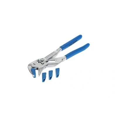 Image of GEDORE Pliers wrench set with protective jaws, Clamping width to 42 mm, No teeth, Multifunction tool, SB 183 7 TC S 001
