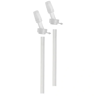 Image of CAMELBAK Eddy+ Kid Bottle replacement Clear Bite Valves + 12mm straws 2 pack