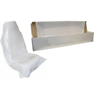 Image of Fastcar 100 x Disposable Plastic Car Seat Covers