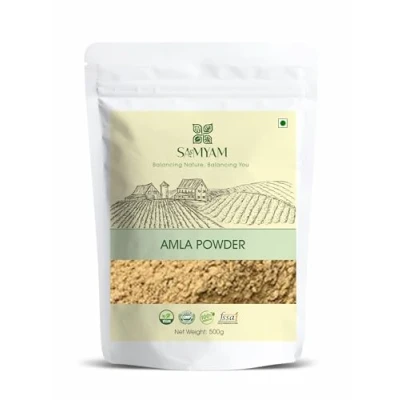 Image of SAMYAM Amla Powder 500g Pack Ayurvedic Superfood Supplement