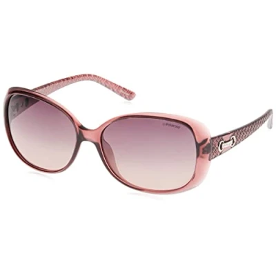 Image of Polaroid Women&#039;s P8430 Sunglasses, Purple, 60 UK