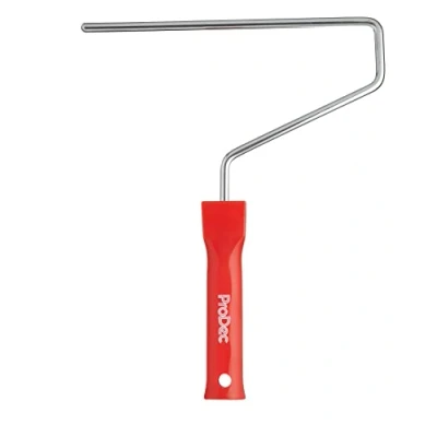 Image of ProDec PRFR015 10 inch Stick System Trade Professional Paint Roller Frame for Padded Rollers with 8mm Chrome Plated Bar and Push Fit Handle Extension Poles