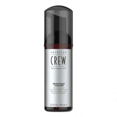 Image of American Crew Beard Foam Cleanser, Clear, 70 millilitre