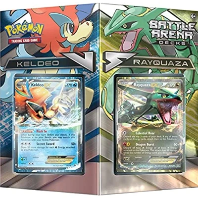 Image of Pokemon POK80168 &quot;TCG Battle Arena Deck Rayquaza vs Keldeo&quot; Card Game