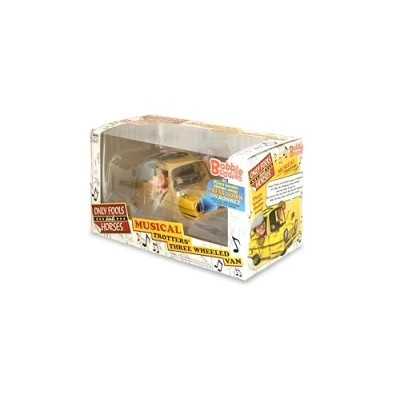 Image of Sporting Profiles Only Fools and Horses Bobble Head Buddies Bobblehead Musical Trotters Three Wheeled Van Reliant Regal Robin