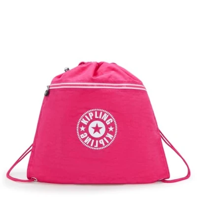 Image of Kipling SUPERTABOO Medium backpack, Resort Pink C (Pink)