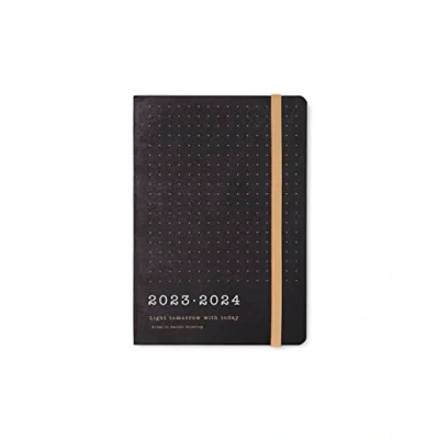 Image of Letts Eco Writers Quotes A6 academic 2023/2024 week to view diary black kraft