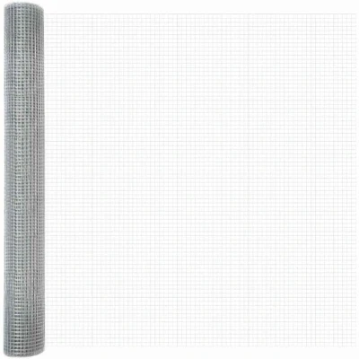Image of vidaXL Welded Wire Fence 1.2x25 m Galvanized Steel