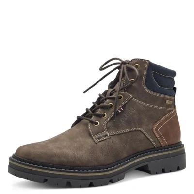 Image of s.Oliver Men&#039;s Wl Lace Boot 5 16238 43 Snow, Mud, 7 UK