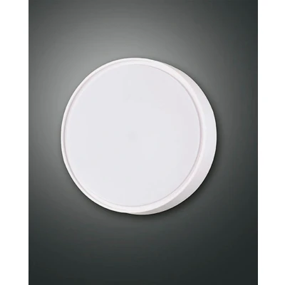 Image of Hatton LED Outdoor Flush White Glass, IP65
