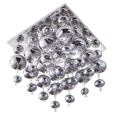 Image of Lindby Ceiling light Esfera hung with glass balls