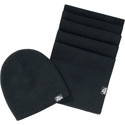 Image of Lonsdale Leafield Hat and Scarf Set