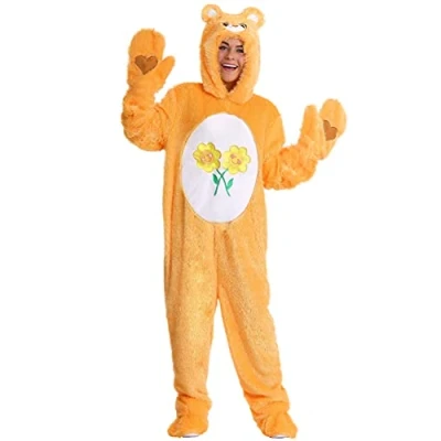 Image of Care Bears Adult Friend Bear Fancy Dress Costume X Small