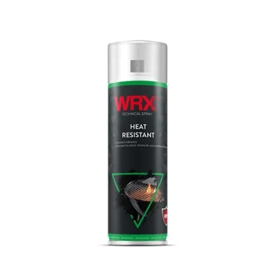 Image of WRX Heat Resistant Lacquer Black 400ml Exhausts, Engines, BBQ &amp; Stove Paint (1)