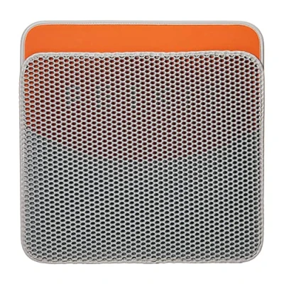 Image of PETKIT Cat Litter Catcher Mat, Box Mat for Self Cleaning Tray, Urine Proof, EVA Material, Double Layer Honeycomb Design, Easy Clean