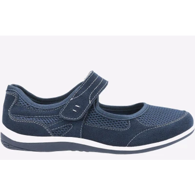 Image of Fleet &amp; Foster Morgan MEMORY FOAM Womens Navy Size UK 8