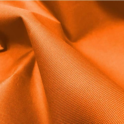 Image of A Express Orange 20oz Heavy Duty Thick Waterproof Canvas Fabric 600D Outdoor Cover Sample (10cm x 10cm)