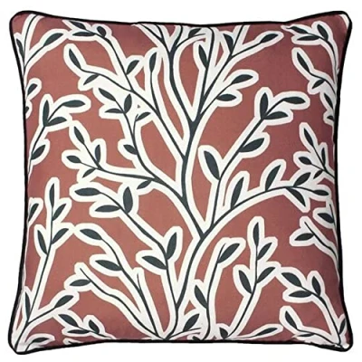 Image of furn. Annika Cushion Cover, Brick, 50 x 50cm