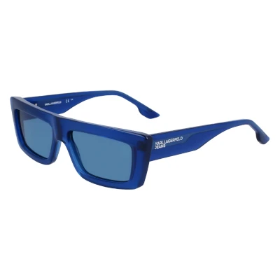 Image of Sunglasses Karl lagerfeld Klj6147s col. 432 Unisex Squadrata Blu